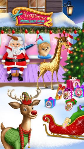 Christmas Animal Hair Salon 2手机版图3